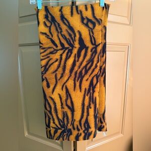 Norma Kamali Animal Print Coverup